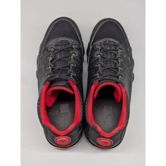 Air Jordan 9 Low Mens Nike Retro Bred Snakeskin Black Shoes 832822-001 Size 10.5 main image 10
